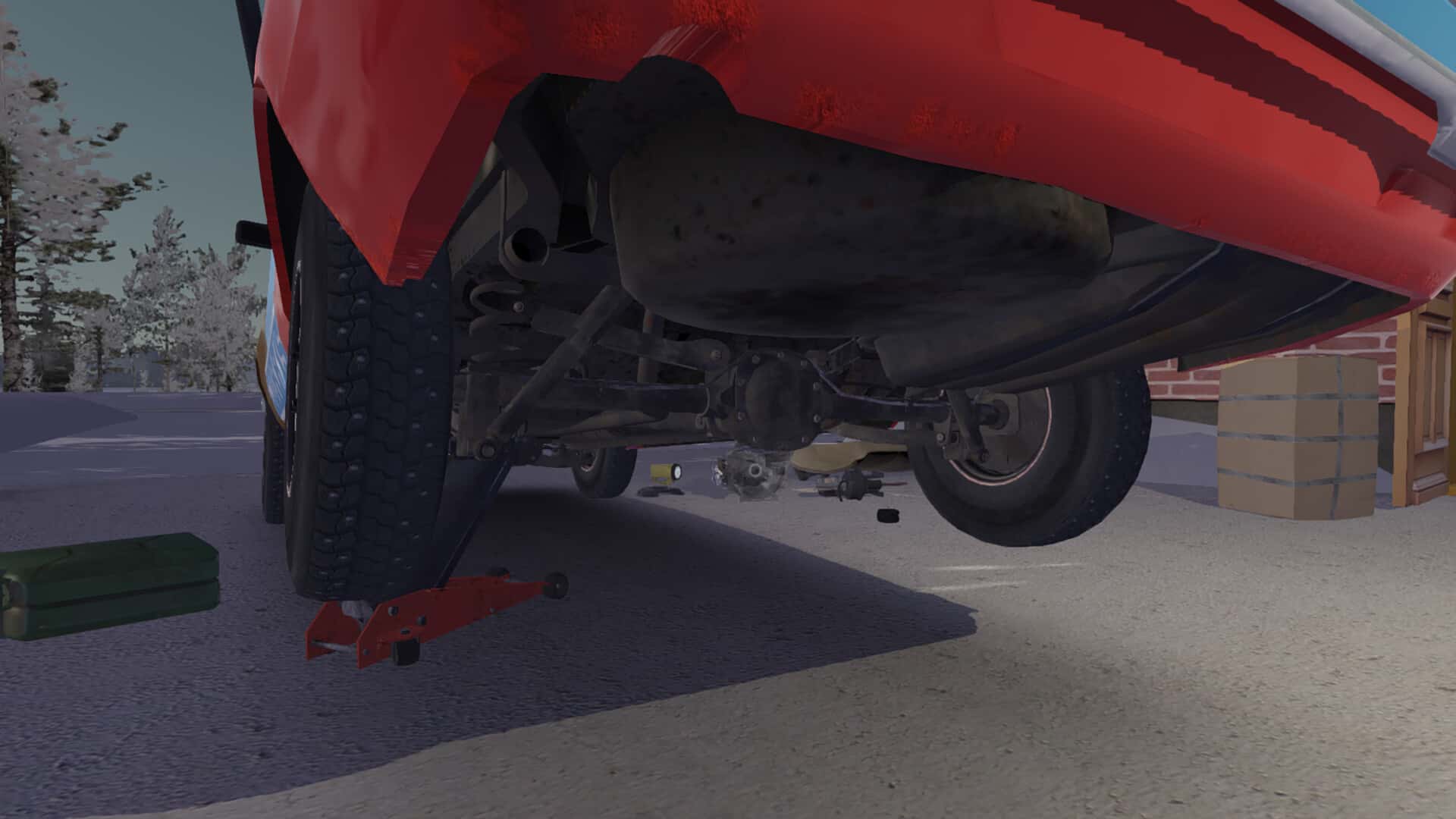 我的冬季汽车 My Winter Car 官方英文版封面